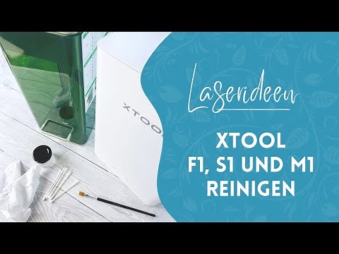 xTool F1, S1 und M1 Laser reinigen