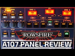 Rowsfire A107 V3 Overhead Panel Unboxing & Review – Taking flight simulation to the next level