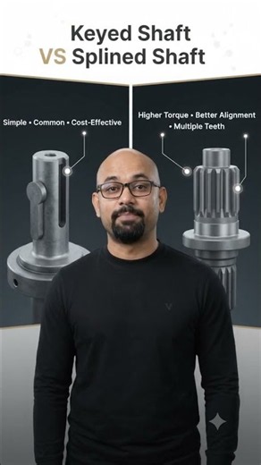 🔥 Keyed Shaft vs. Splined Shaft—Which One Fits Your Application?