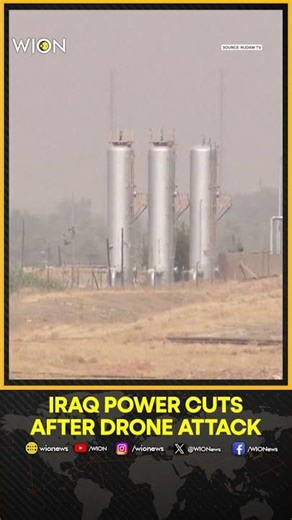 Drone Attack on Gas Field Causes Power Cuts in Major Cities in Iraq | WION Shorts