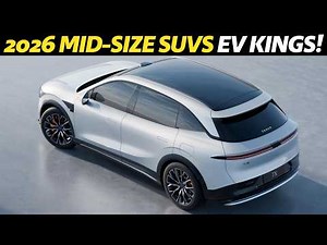 Top 10 Mid-Size Electric SUVs for 2026 – Range, Charging & Tech Compared