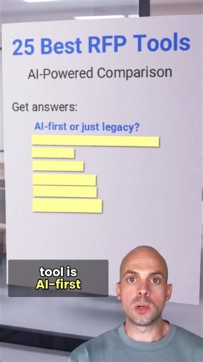 25 Best RFP Tools: AI-powered comparison guide of the best RFP software and automation platforms