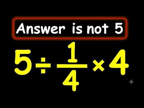 Only The Genius Solve This Math Problem Correctly!