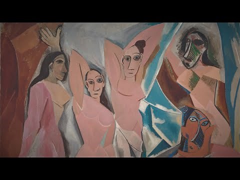 Pablo Picasso. Les Demoiselles d'Avignon.