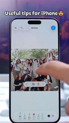 What is the easiest way to stand out in the Photo? #apple #iphone #tricks