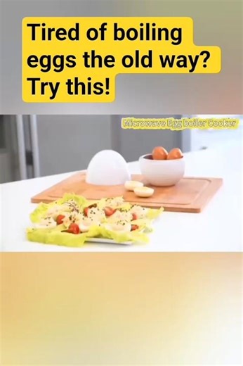 4-Egg Microwave Cooker | Fast Soft–Hard Boiled Eggs in Minutes | Temu Kitchen Gadget