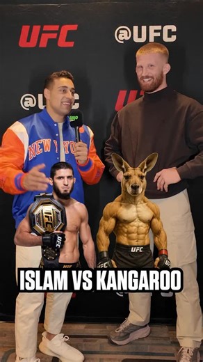 “I’m gonna submit Kanagroo” | Islam vs Kangaroo 😂🦘 📺 Watch UFC 322: JDM vs Islam LIVE this Sunday on @kayosports | Link in bio | jonbernardk