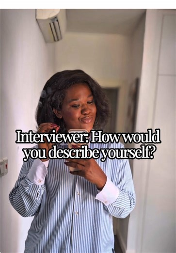“How would you describe yourself?” Sounds simple… but it’s one of the most dangerous interview questions. Why? Because most candidates turn it into: ❌ life stories ❌ personality lists ❌ confidence speeches with no proof And interviewers are NOT listening for vibes — They’re listening for VALUE. Here’s the winning structure (especially for remote jobs): 1️⃣ Start with your ROLE IDENTITY Don’t say “I’m a hard-working person.” Say what you are professionally. Example: “I’m a results-driven customer