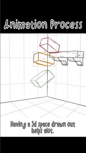 Animation Exercises: Brick Falling #animation #animationmemes #animationtutorials