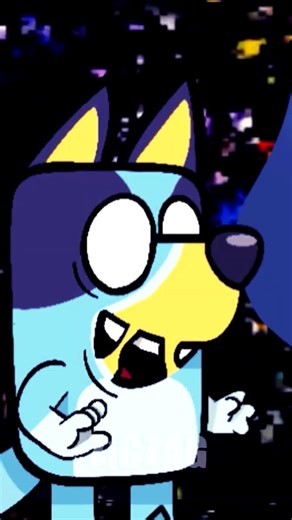 FNF Character Test | FNF Vs Infected Bluey | Pibby Bluey and Mackenzie (FNF Mods) #shorts #bluey