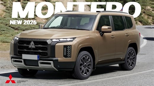 New 2026 Mitsubishi Montero Virtually Ditches All Camo in Preparation for U.S. Launch