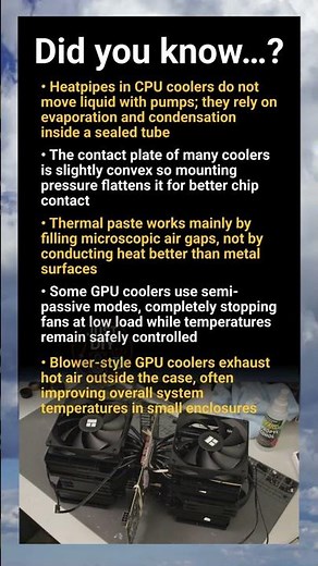 CPU and GPU coolers 5 unbelievable facts about keeping chips cool
