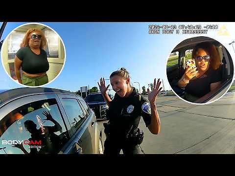 Police Give Rebellious Woman a Lesson She Won't Forget
