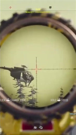 Jumped out a heli, and knocked him off the heli😷#cod #gaming #sniping #quickscope #warzone