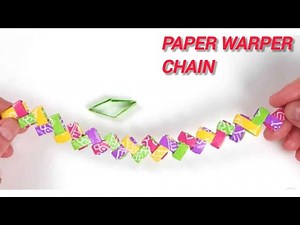 How to make a paper Chain .(Make it easy)