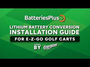 How to: Lithium Battery Conversion for E-Z-Go Golf Carts