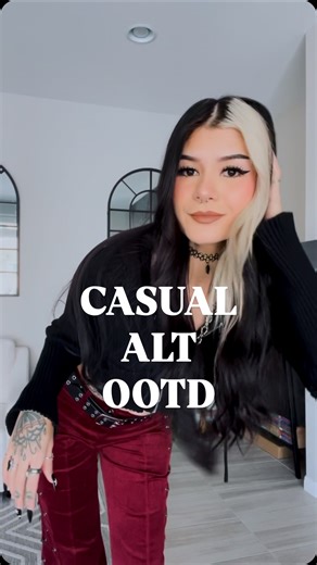 lil allison on Instagram: "Currently docked in Mexico for the day on the emo cruise but still wanted to keep my posting alive on here so here's a little casual ootd! Hope everyone had an awesome week and hope your weekend is even better!🫶🏼 • Pants and sweater from @hottopic Boots from @dreampairsshoes • • • #altoutfits #altgirls #altfashion #tattooedwomen #traditionaltattoos"