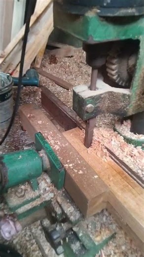 mortiser machine #woodworking #woodscraft #tools