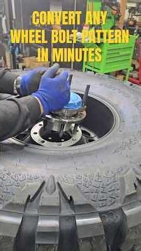 How to Convert Any Wheel Bolt Pattern in Minutes