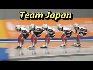 Japanese Women Team Pursuit Practice Scene.2024/25 ISU World Cup SpeedSkating.2024/11/24 M Wave.
