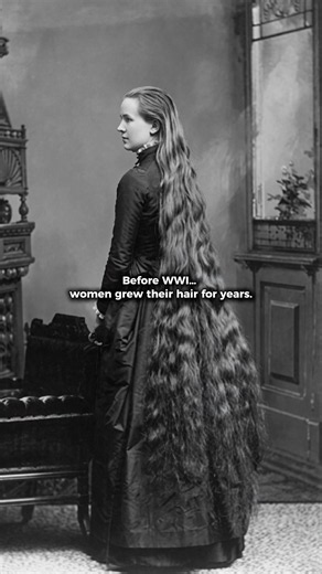 The War That Changed Women’s Hair #history #arthistory