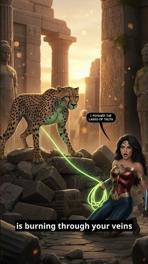 Cheetah Poisoned Wonder Woman's Lasso of Truth | Every Lie Burns Her Alive | DC Multiverse