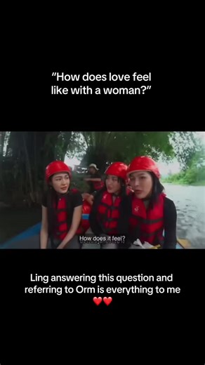 to everyone that keeps questioning about her sexuality too… #lingorm #fyp #foryoupage #linglingkwong #ormkornnaphat