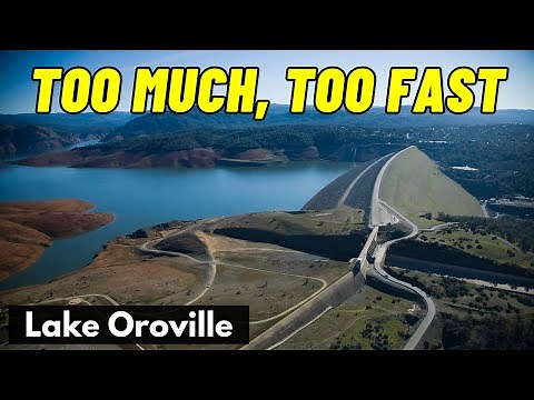 Water Levels Sinking Too Quickly - Lake Oroville Update - August 2024