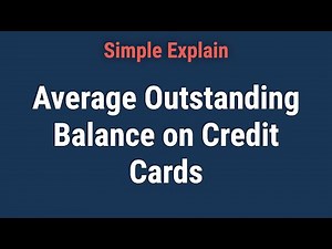 Average Outstanding Balance: What Is It and How Does It Work?