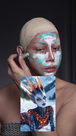 Creating My Fire Queen Inspired Art