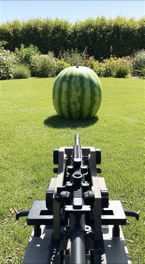 Bullet vs Giant Watermelon 🍉