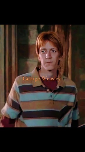 When he is has one ear, a dead twin, and ginger. MY MANNN #georgeweasley #fredweasley #hogwarts #harrypottertiktok #viral