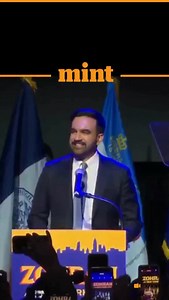 #WATCH | Newly-elected Mayor of New York City, Zohran Mamdani says, “...For as long as we can remember, the working people of New York have been told by the wealthy and the well-connected that the power does not belong in their hands...Tonight, against all odds, we have grasped it. The future is in our hands.” | Mint