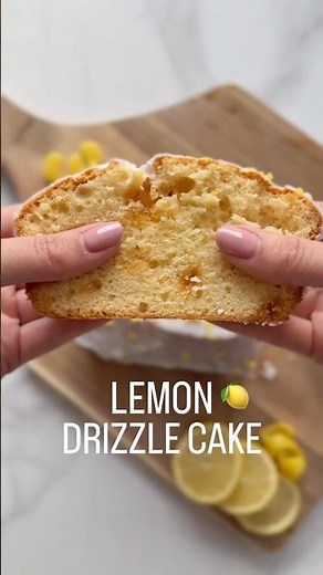 Lemon Drop Loaf Cake 🍋