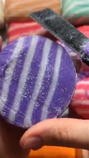 Oddly Satisfying Perfect Grid Soap Cutting 🔪🧼 | Clean ASMR SlicesDescription: