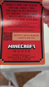 Mcdonalds Minecraft Game Code