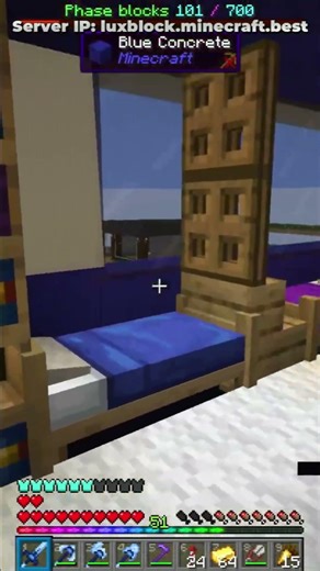 I complete 3 Daily Quests on my One block island #shorts #minecraftoneblock