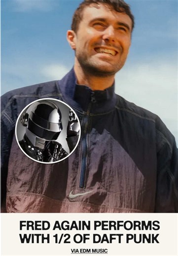 This might be the closest we get to a Daft Punk reunion, but we’ll take it. #fredagain #daftpunk #musictok