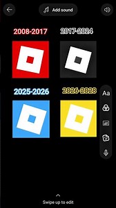 Roblox logo evolution