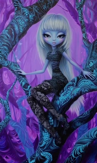 #fantasy #surrealism #alien #magical #myaicreatedvideo