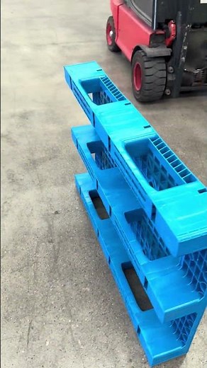 Serious quality euro plastic pallets rackable 80x120cm