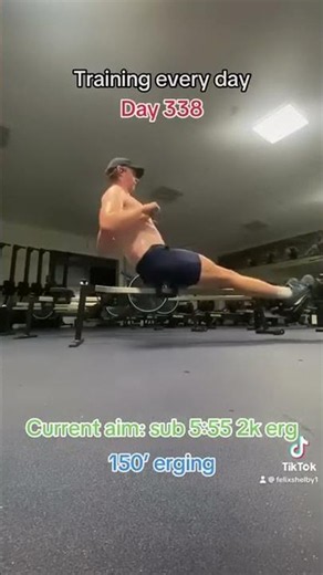 MASSIVE 46k day of erging today 🤯🤯 Day 338 Oxford University Boat