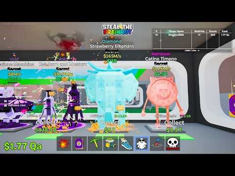 How to Get the Strawberry Elephant Secret Brainrot in Fortnite Steal the Brainrot! 🍓🐘