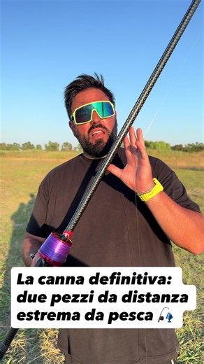 Questa canna devasterà il mercato delle due pezzi. #pesca #badbass #biagiomorra #neiperte