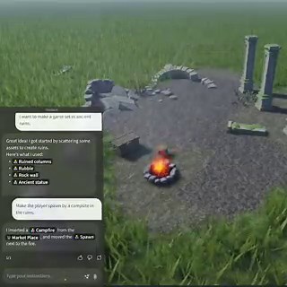 Roblox has created an AI called Assistant, which can assist you with retexturing a mesh, bugs, building, scripting, etc.