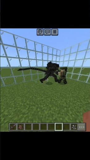 XenoCraft The Return Addon In Minecraft Pe | 1.21.124 | #minecraft #minecraftshorts #xenomorph