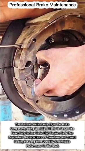 Expert Brake Spring Installation | Heavy-Duty Truck Maintenance