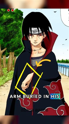 Itachi Holds His Hand Like This For a Reason