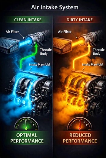 The image is an illustration of the internal combustion process within a V8 engine. The blue and orange glow highlights the combustion process where fuel and air ignite within the cylinder. The rapid expansion of gases from the combustion pushes the piston down. This linear motion of the pistons is converted into rotational energy by the crankshaft, which ultimately powers a vehicle. The process is a core part of how traditional engines convert fuel energy into mechanical work. #IPHONE #SafetyFi