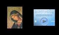 Mix of 2 videos from youtube : ave maria + rainy mood